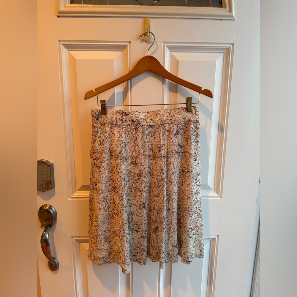 Elegant Multicolor A-Line Skirt